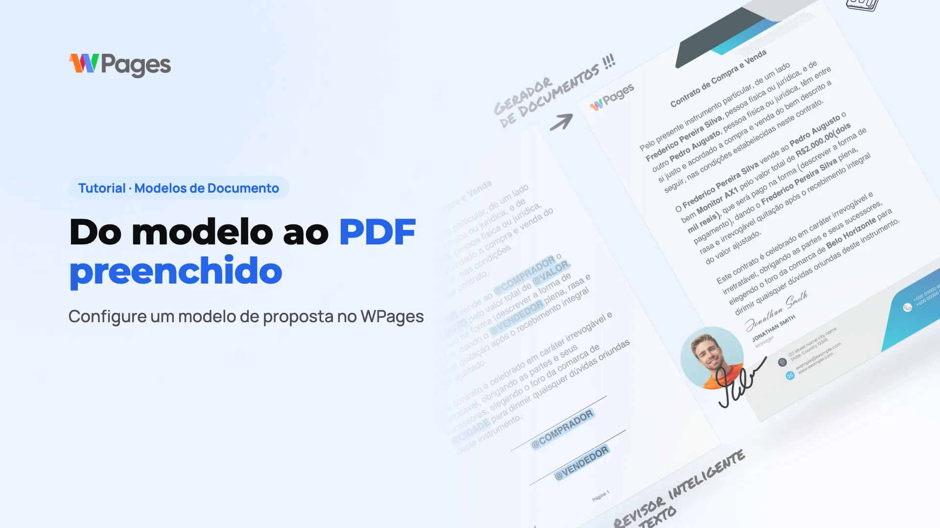 Gerador de Documentos: Contratos, laudos e relatórios gerados em instantes.